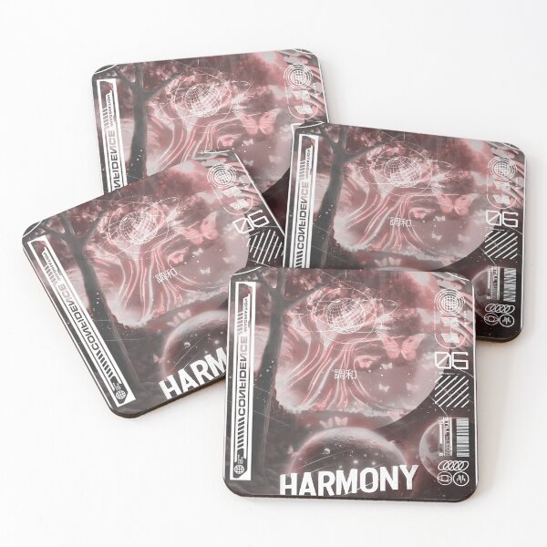Item preview, harmony poster design designed and sold by DarkThreads320.