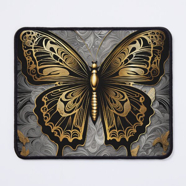 Item preview, Gold & Silver 3D Decorative Butterfly Art designed and sold by Trevor Hirst.