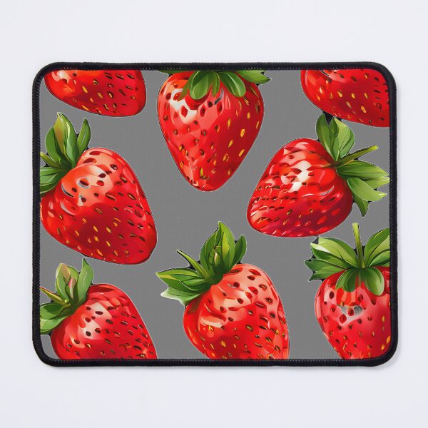 Item preview, strawberries on a gray background designed and sold by orthodox-icon.