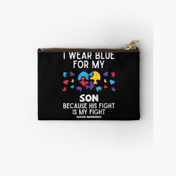 Item preview, I Wear Blue For Son Fight Autism Awareness   designed and sold by ARTX4ART.