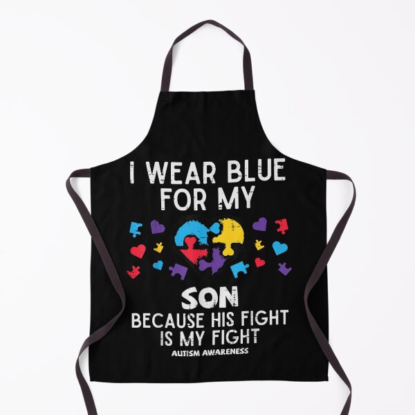 Item preview, I Wear Blue For Son Fight Autism Awareness designed and sold by ARTX4ART.