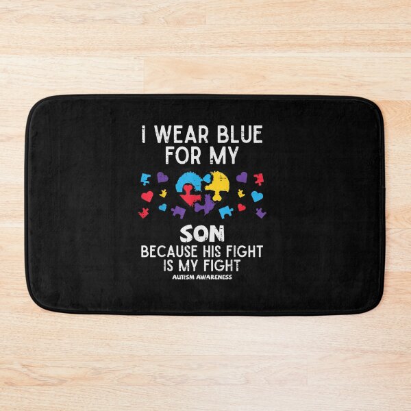 Item preview, I Wear Blue For Son Fight Autism Awareness   designed and sold by ARTX4ART.
