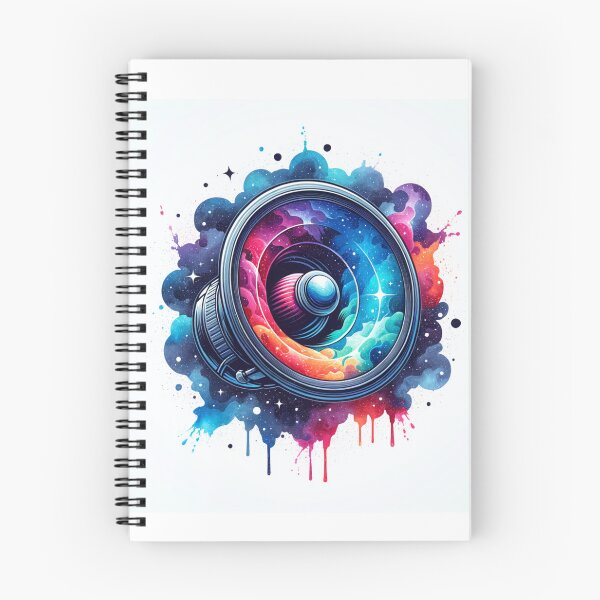 Item preview, Cosmic Harmony: Abstract Space Soundwave Art Print designed and sold by Dannyluna2002.