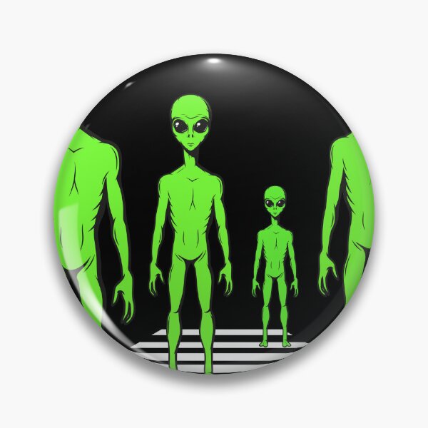 Item preview, Aliens in crosswalk designed and sold by MoreCasual.