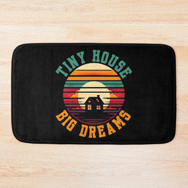 Item preview, Tiny House, Big Dreams Sunset Illustration. Tiny house movement designed and sold by Unitepeople.