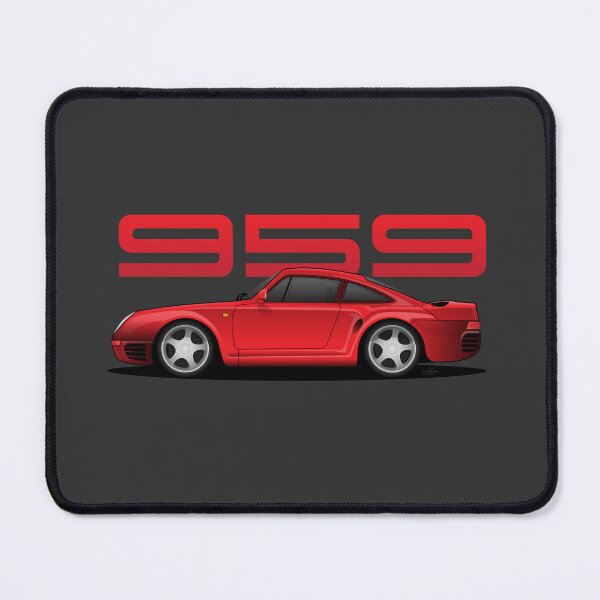 Item preview, Porsche 959 Red classic Supercar designed and sold by blackdogshop.