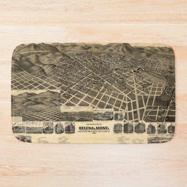 Item preview, Helena, Montana (1890) designed and sold by allhistory.