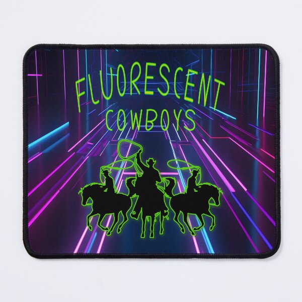 Item preview, Fluorescent Cowboys: Neon Sihouettes and Lasso Dreams designed and sold by MysticOzzy.