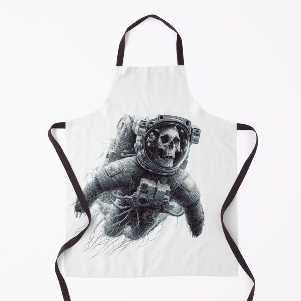 Item preview, Skeleton astronaut dead in space designed and sold by ArtSphere4U.