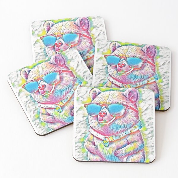 Item preview, Colorful Polar Bear Grazer designed and sold by TGAL2.