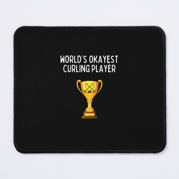 Item preview, World's Okayest Curling Player Funny Curling Player Gift designed and sold by lou731.