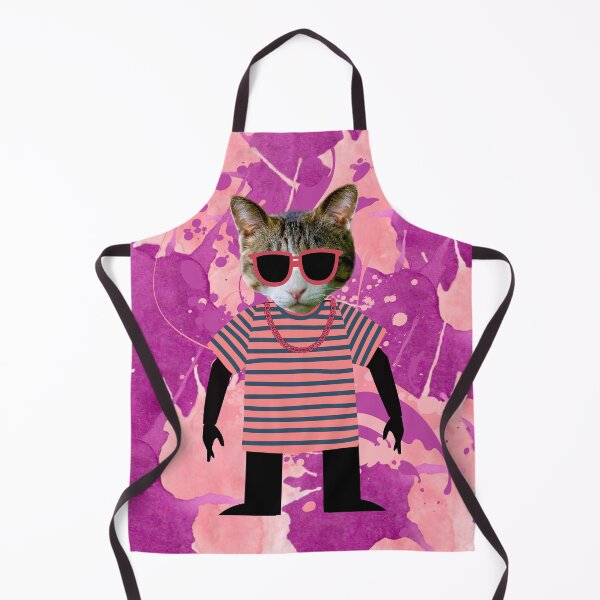Item preview, Bad ass cat abstract designed and sold by GasconyPassion.