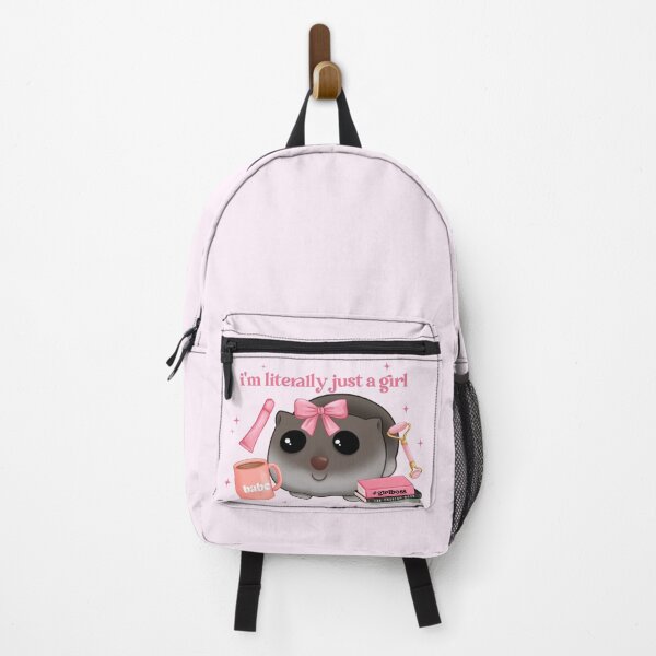 Item preview, Just a girl, I'm literally just a girl, Hamster meme, Hamster girl designed and sold by RosieArtGallery.