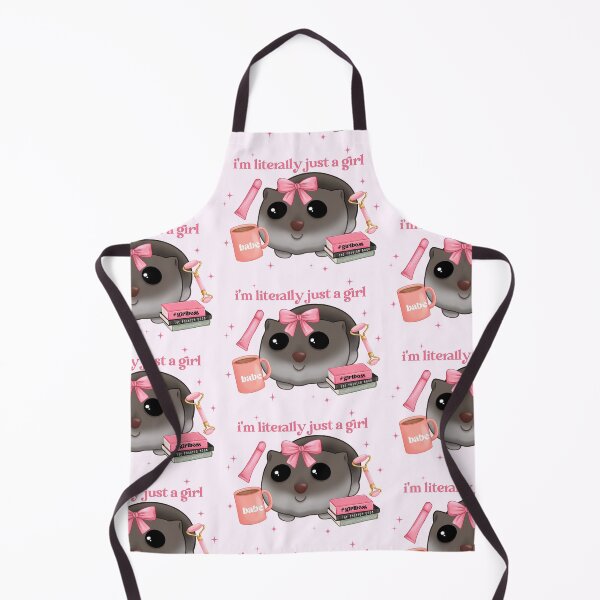 Item preview, Just a girl, I'm literally just a girl, Hamster meme, Hamster girl designed and sold by RosieArtGallery.