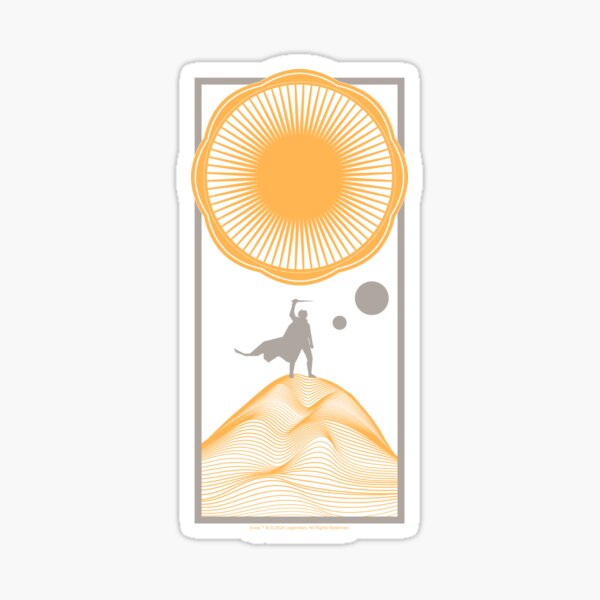 Item preview, Dune Fanart - Minimalist Atreides Version 1 designed and sold by jearumdesigns.