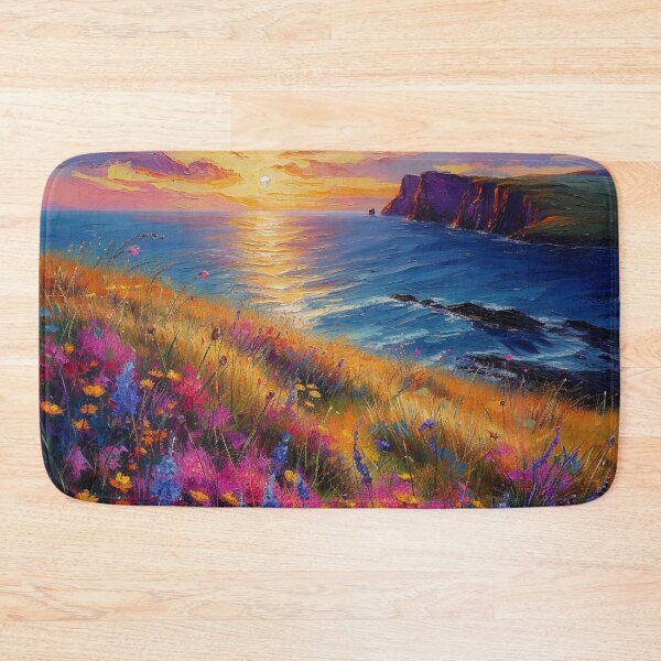 Item preview, Flowered Cliff 2 designed and sold by Dawn van Doorn.