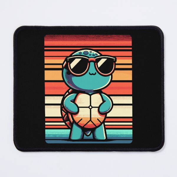 Item preview, Retro Turtle in Sunglasses BBQ Pool Party Funny Turtle designed and sold by KsuAnn.