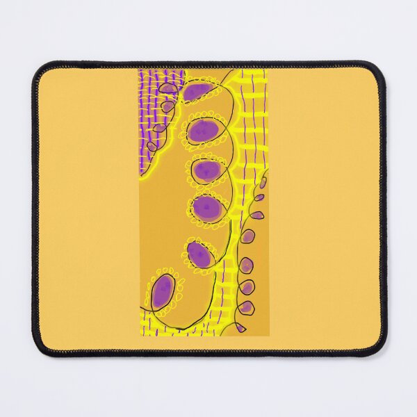Item preview, Yellow and purple doodle  designed and sold by DancingCreek.