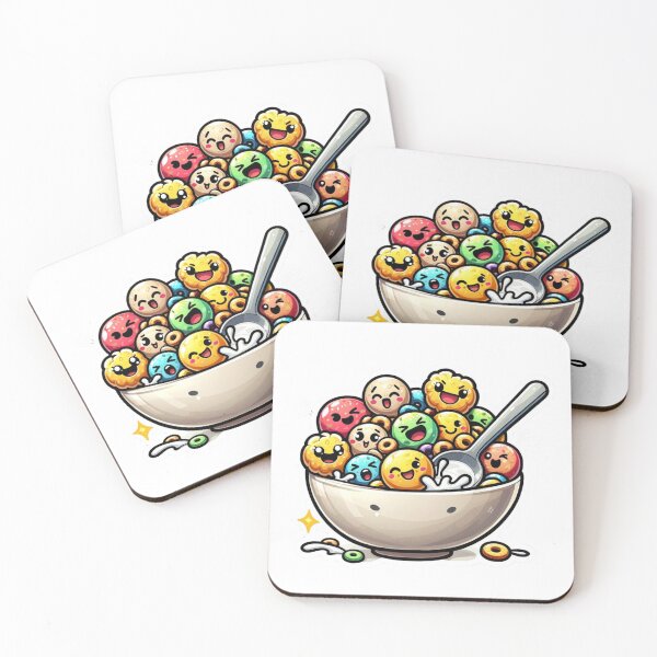 Item preview, Cheerful Cereal Serenade designed and sold by pixelpulsenyc.