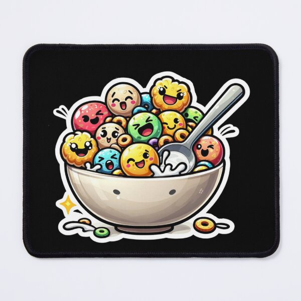 Item preview, Cheerful Cereal Serenade designed and sold by pixelpulsenyc.