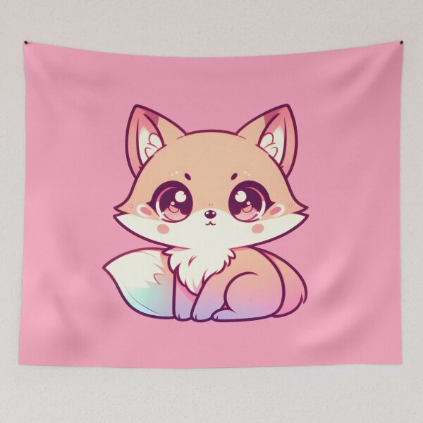 Item preview, Japanese fox designed and sold by Anna Halasek.