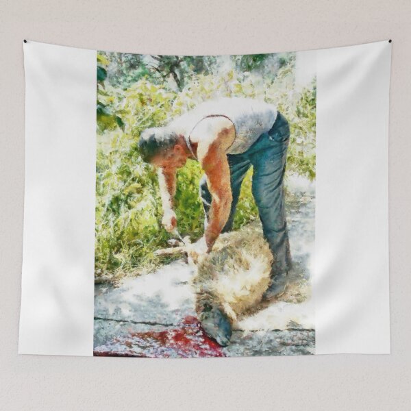 Item preview, Man kills the sheep designed and sold by Giuseppe Cocco.