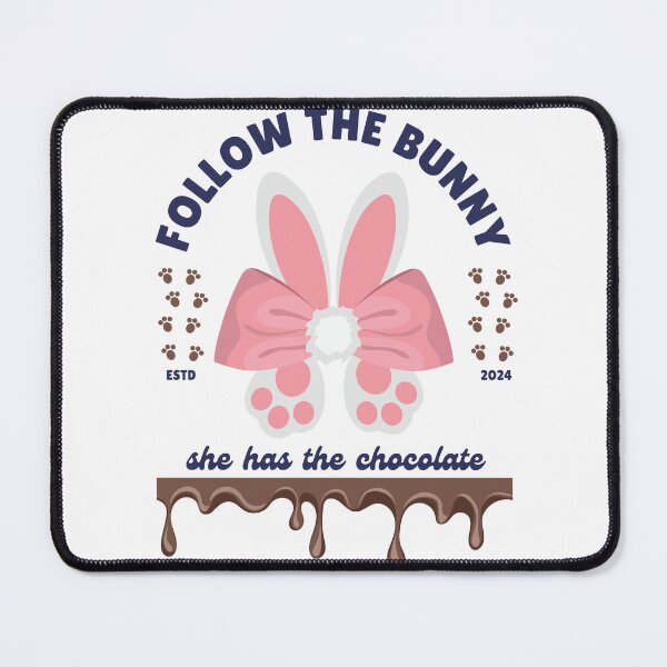 Item preview, Follow the bunny she has the chocolate designed and sold by leshewle.