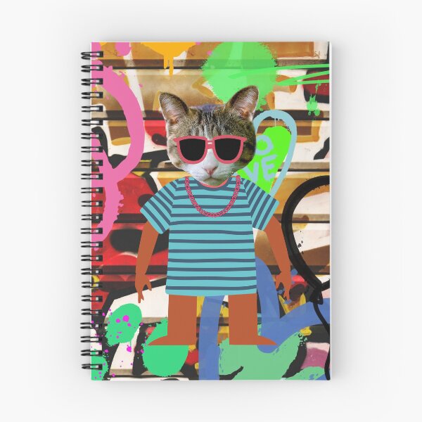 Item preview, Bad ass graffiti cat designed and sold by GasconyPassion.