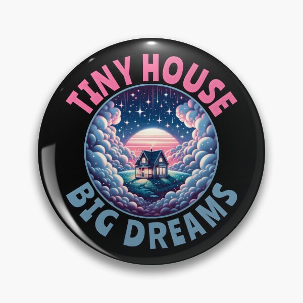 Item preview, Tiny House, Big Dreams Illustration. Tiny house movement designed and sold by Unitepeople.
