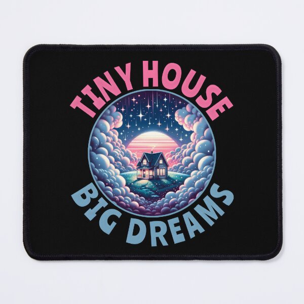 Item preview, Tiny House, Big Dreams Illustration. Tiny house movement designed and sold by Unitepeople.