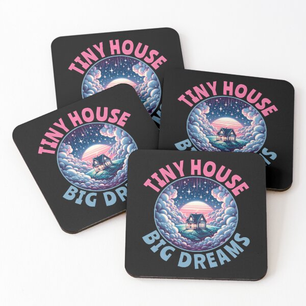 Item preview, Tiny House, Big Dreams Illustration. Tiny house movement designed and sold by Unitepeople.
