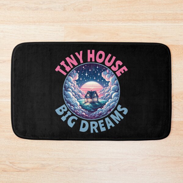 Item preview, Tiny House, Big Dreams Illustration. Tiny house movement designed and sold by Unitepeople.