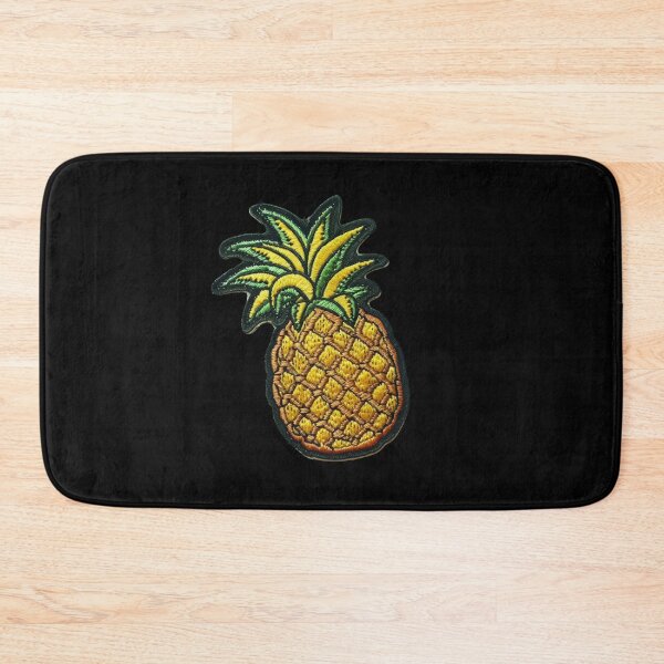Item preview, Cool pineapple on patches Sticker designed and sold by S-ZYBI.