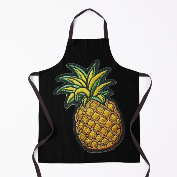 Item preview, Cool pineapple on patches Sticker designed and sold by S-ZYBI.