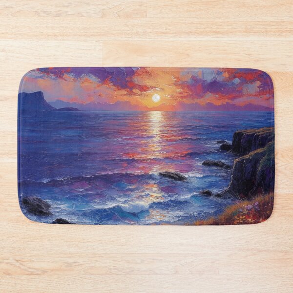 Item preview, Flowered Cliff 3 designed and sold by Dawn van Doorn.