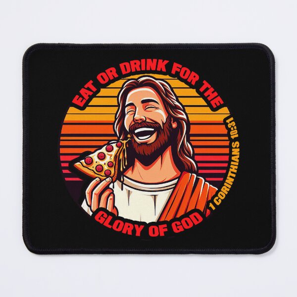 Item preview, 1 Corinthians 10:31 Eat or Drink for the Glory of God designed and sold by plushism.