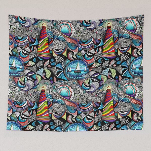 Item preview, Sailor's Dream Kaleidoscope designed and sold by ramboe.