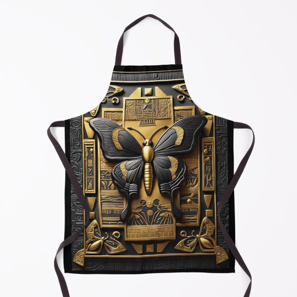 Item preview, Egyptian Black & Gold 3D Decorative Butterfly Panel Art designed and sold by Trevor Hirst.