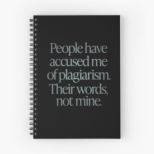 Item preview, People have accused me of plagiarism. Their words, not mine. v.3 designed and sold by x1brett.