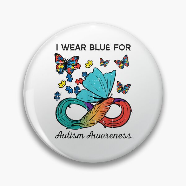 Item preview, I Wear Blue For Autism Awareness Acceptance designed and sold by ARTX4ART.