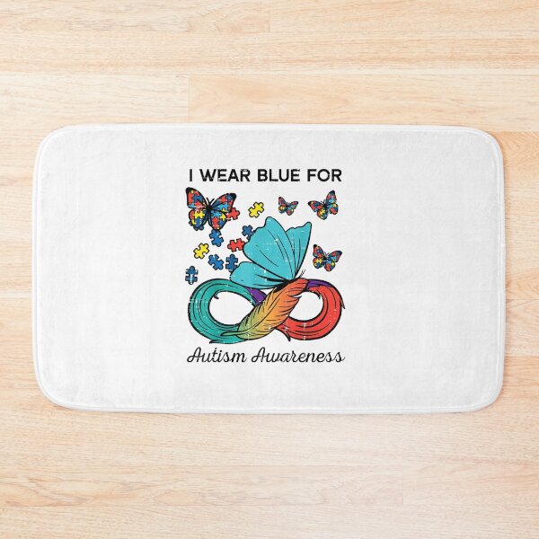 Item preview, I Wear Blue For Autism Awareness Acceptance designed and sold by ARTX4ART.