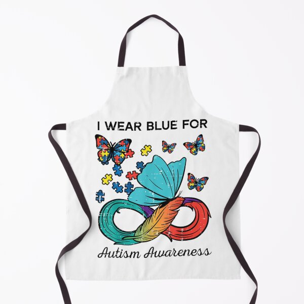 Item preview, I Wear Blue For Autism Awareness Acceptance designed and sold by ARTX4ART.