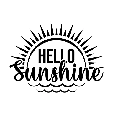 Artwork thumbnail, Hello sunshine by ShopMaxiDesigns