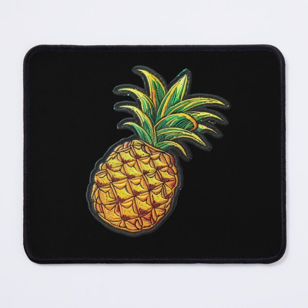 Item preview, Cool pineapple on patches Sticker designed and sold by S-ZYBI.