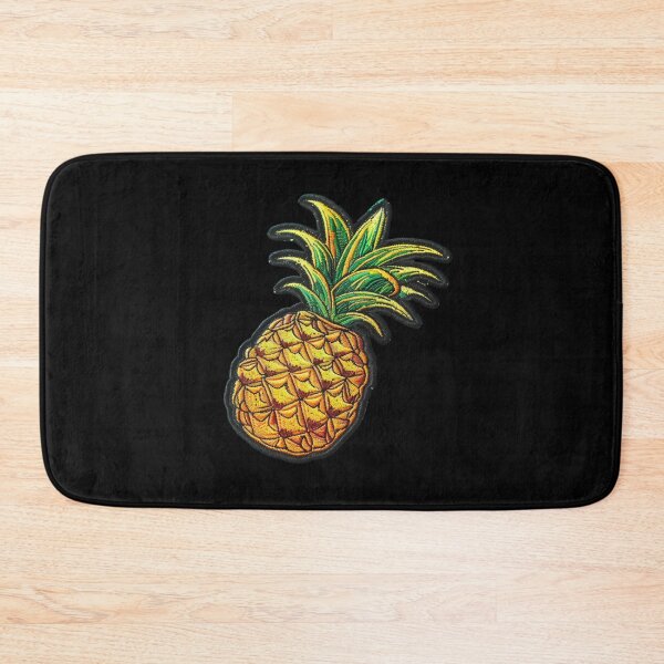 Item preview, Cool pineapple on patches Sticker designed and sold by S-ZYBI.