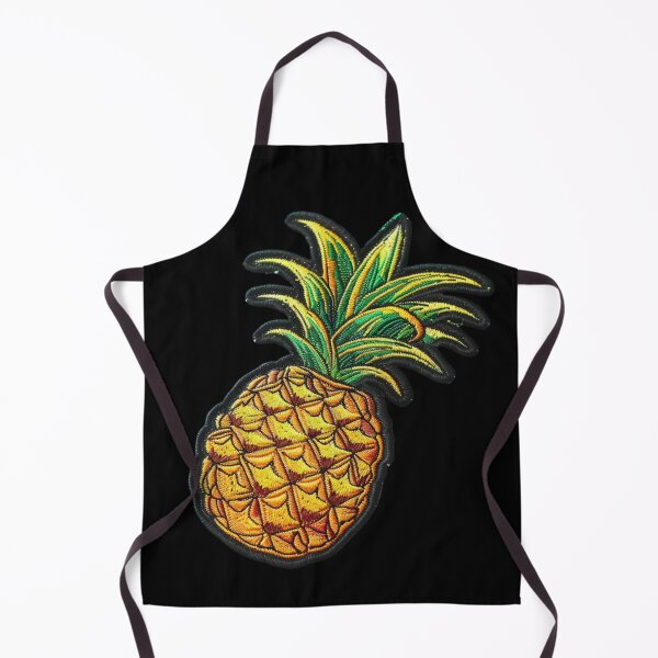 Item preview, Cool pineapple on patches Sticker designed and sold by S-ZYBI.