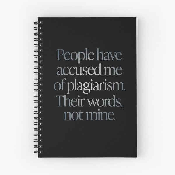 Item preview, People have accused me of plagiarism. Their words, not mine. v.4 designed and sold by x1brett.