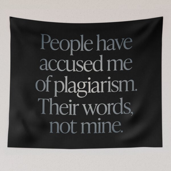Item preview, People have accused me of plagiarism. Their words, not mine. v.4 designed and sold by x1brett.