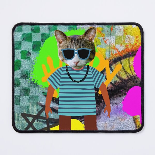 Item preview, Bad ass graffiti cat designed and sold by GasconyPassion.
