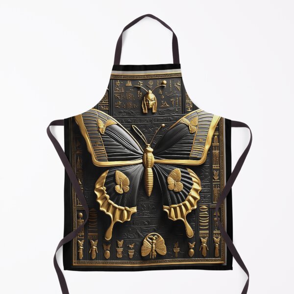 Item preview, Egyptian Black & Gold 3D Decorative Butterfly Panel Art designed and sold by Trevor Hirst.